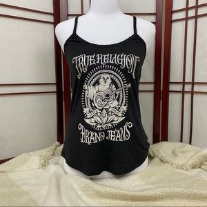 True Religion black tank top